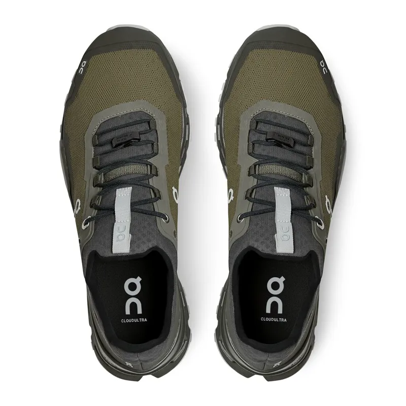 On Running Men's Cloudultra Running Shoes in Olive/Eclipse-3